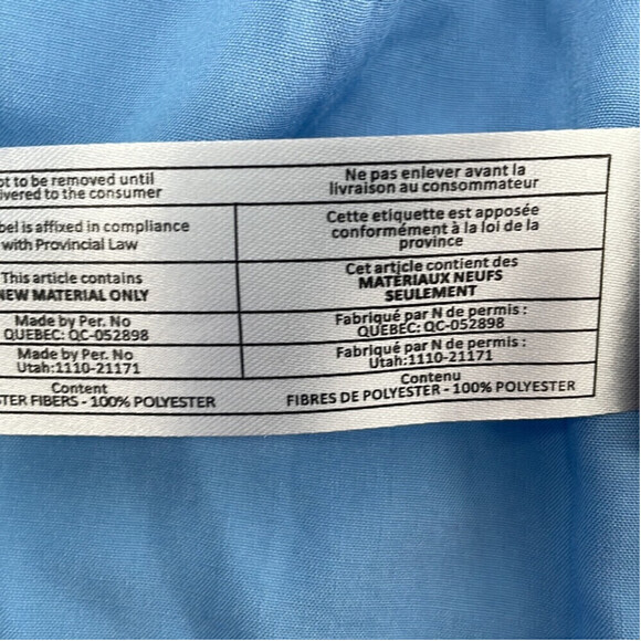 BAGATELLE quilted jacket Shacket sky blue relaxed fit button front sz lg - Picture 6 of 14